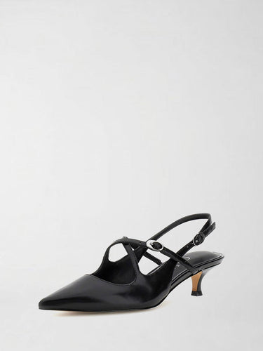 Sandali Elyze Logo FLJCSR LEA05 BLACK GUESS 