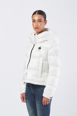 Giubbotto gloria 25WBLDC02170-006648 100BI BIANCO OTTICO INT. BIANC BLAUER