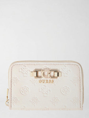 Portafoglio con Zip Donna Anise SWPD99 16140 STONE LOGO GUESS