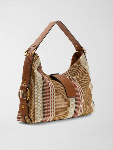 Borsa Camden HWAB93 08180 COGNAC MULTI GUESS 
