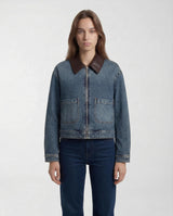Giacca di jeans Cropped PBITARSIO 2611041017 001 COUNTRY INDIGO PENNY BLACK 