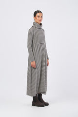 Abito lungo collo alto D008MS D008MS CIOTTOLO NEIRAMI