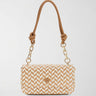 Borsa a Tracolla Tessi HWWG76 91190 COGNAC MULTI GUESS 