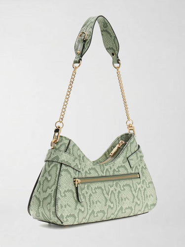 Borsa a spalla animalier Serenova HWKG80 91180 LIGHT SAGE MULTI GUESS 