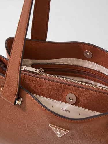 Shopper Evie Charm Cognac HWBG96 64220 COGNAC GUESS 