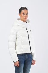 Giubbotto gloria 25WBLDC02170-006648 100BI BIANCO OTTICO INT. BIANC BLAUER 