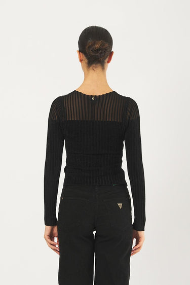 Maglia rowena W5BR62 Z0890 A996 JET BLACK GUESS 