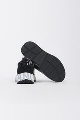 club105 2017475-06 1A02 BLACK-SILVER VOILE BLANCHE 