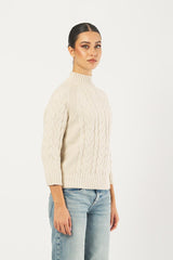 Maglia D78828 trecce D78828 BURRO ECO