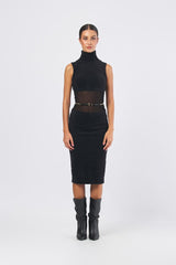 Abito di maglia AM37T57E2 AM37T57E2 110 NERO ELISABETTA FRANCHI