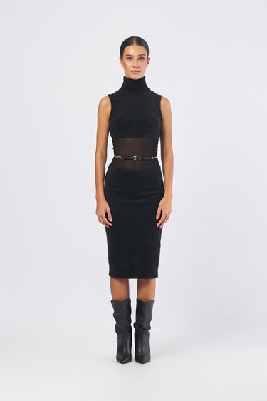 Abito di maglia AM37T57E2 AM37T57E2 110 NERO ELISABETTA FRANCHI