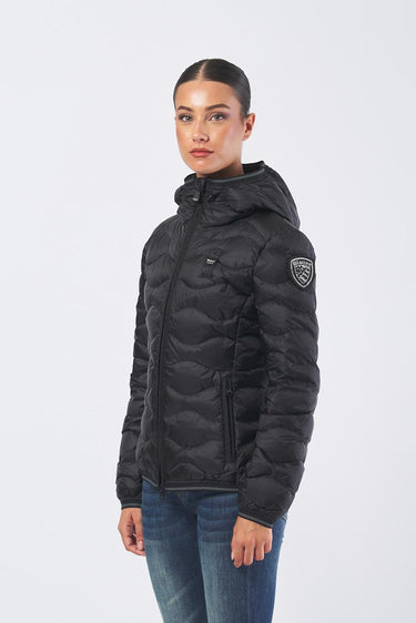 Giubbott camelia 25WBLDC03095-006047 999EI NERO INT. BEIGE BLAUER 