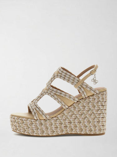 Espadrillas Donna Rosa con Suola Flatform FLJERS FAB04 PINK GUESS 