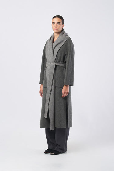 Cappotto CP0564150975 double bicolore CP0564150975 921 ARDESIA SEVENTY 