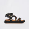 Sandalo A96040 A96040 BLACK INUOVO 
