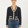 Cardigan aomori W5BR0E Z4090 F7EB SUITING BLUE MULTI GUESS 