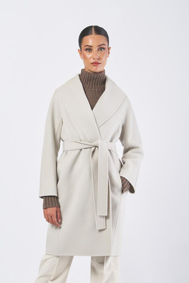 Cappotto MESSI 25290160616 doppio drap pura lana MESSI 25290160616 016 WINTER WHITE MAX MARA 