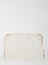 Portafoglio con Zip Donna Anise SWPD99 16140 STONE LOGO GUESS 