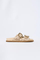 Sandalo K225.01 K225.01 NATURALE CORAL BLUE 