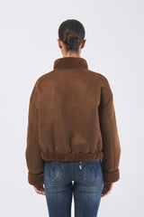 Capospalla reversibile ecocamoscio VICENZA 252545603 VICENZA 252545603 002 COGNAC EMME MARELLA 