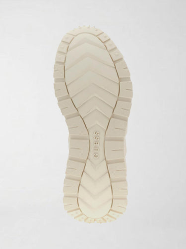 Runner con logo Runit 4G FLPRN3 FAB12 PLATINO GUESS 
