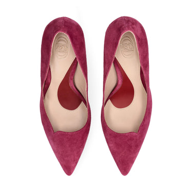 Decolletè in camoscio my demi 04 SXX009P0021S3953 SUEDE BORDEAUX LIU JO 