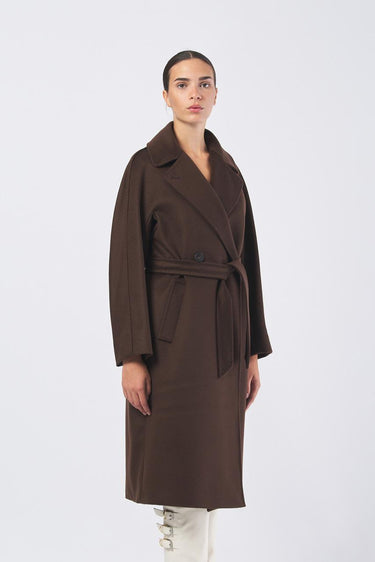 Cappotto RESINA 25250161026 pura lana RESINA 25250161026 089 CIOCCOLATO WEEKEND