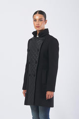 Cappotto CFC0125621003 lungo CFC0125621003 B001 NERO RINASCIMENTO