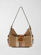 Borsa camden mini HWAB93 08720 COGNAC MULTI GUESS 