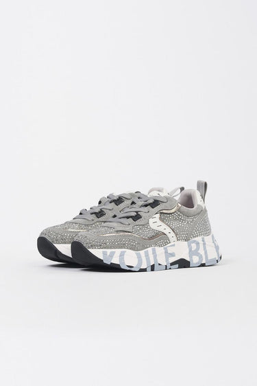 club105 2017475-20 0B03 GREY+STRASS VOILE BLANCHE