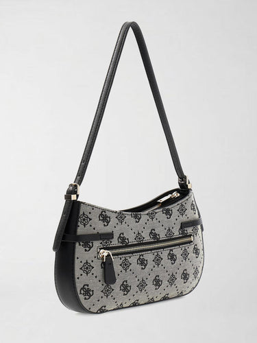 Tracolla Logo Melinda HWJP99 02170 BLACK LOGO GUESS 