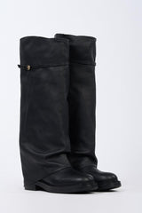 Stivale SA26103G1N-TE0 SA26103G1N-TE0 000 NERO POLLINI 