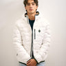 Giubbotto wave 25WBLUC03074-006355 100 BIANCO OTTICO BLAUER 