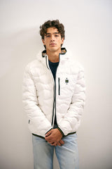 Giubbotto wave 25WBLUC03074-006355 100 BIANCO OTTICO BLAUER 