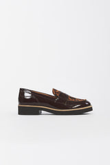 Mocassino GW205 forma 8060 suola 15 GW205 NERO/BRANDY NINNI D. 