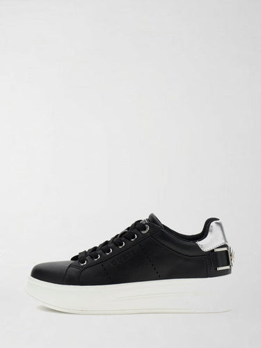 Sneaker Basse Donna Wesli Nero FLPWES ELE12 BLACK GUESS 