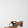 Sandalo Yaiza in pelle Marrone FLJYZA LEA03 BROWN GUESS 