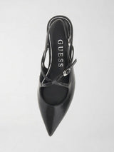 Sandali Elyze Logo FLJCSR LEA05 BLACK GUESS 