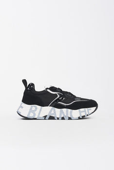 club105 2017475-06 1A02 BLACK-SILVER VOILE BLANCHE