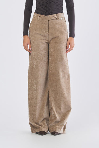 Pantalone EC21885U532 palazzo EC21885U532 ALMOND ECO 