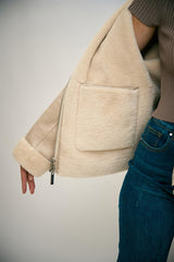 Capospalla FRESA 252345603 montone FRESA 252345603 001 PANNA MARELLA