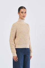 Maglia MK20Q56E2 tricot MK20Q56E2 EA2 HONEY ELISABETTA FRANCHI 