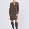 Blazer GERUSIA 25250460326 eff. shetland GERUSIA 25250460326 001 PIED DE POULE WEEKEND 