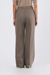 Pantalone PT1173130101 flanella in maglia schiacciata PT1173130101 055 FANGO SEVENTY 