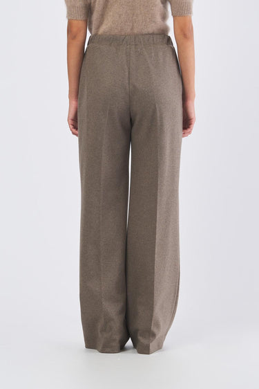 Pantalone PT1173130101 flanella in maglia schiacciata PT1173130101 055 FANGO SEVENTY 