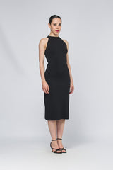 Abito PIRENEI filato viscosa stretch PIRENEI 251632102260 004 NERO MAX MARA 