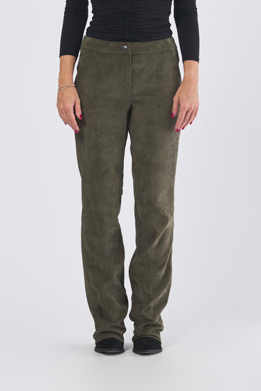 Pantalone LANDA 252513601 velluto a coste stretch LANDA 252513601 005 CACHI SCURO EMME MARELLA 