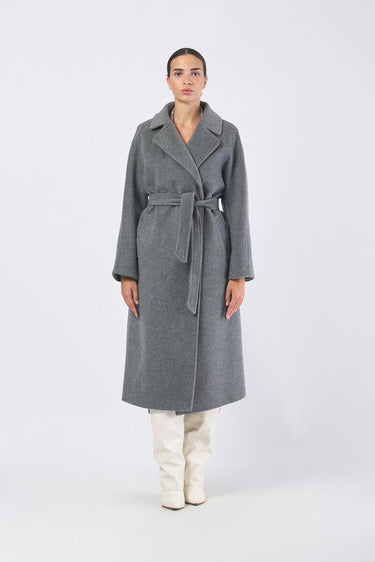 Cappotto TEMPERA 25250160826  orsetto lana/alpaca TEMPERA 25250160826 005 GRIGIO WEEKEND