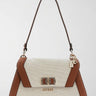 Borsa a Spalla Karnilla Elegante da Donna profili cognac HWAG97 19190 NATURAL/COGNAC GUESS 