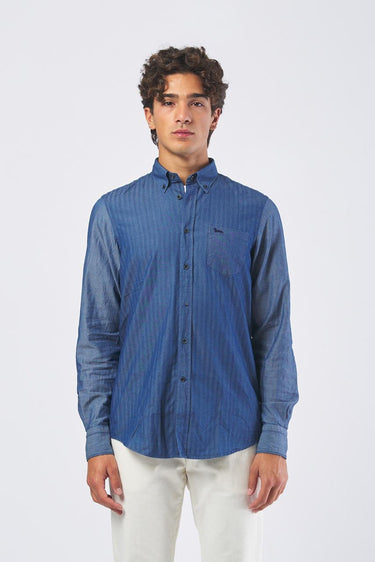 Camicia CRP044013454M CRP044013454M 801 BLU NAVY HARMONT&BLAINE